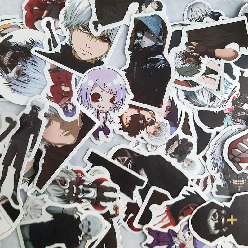 

Sticker / Stiker Anime Tokyo Ghoul Waterproof Murah