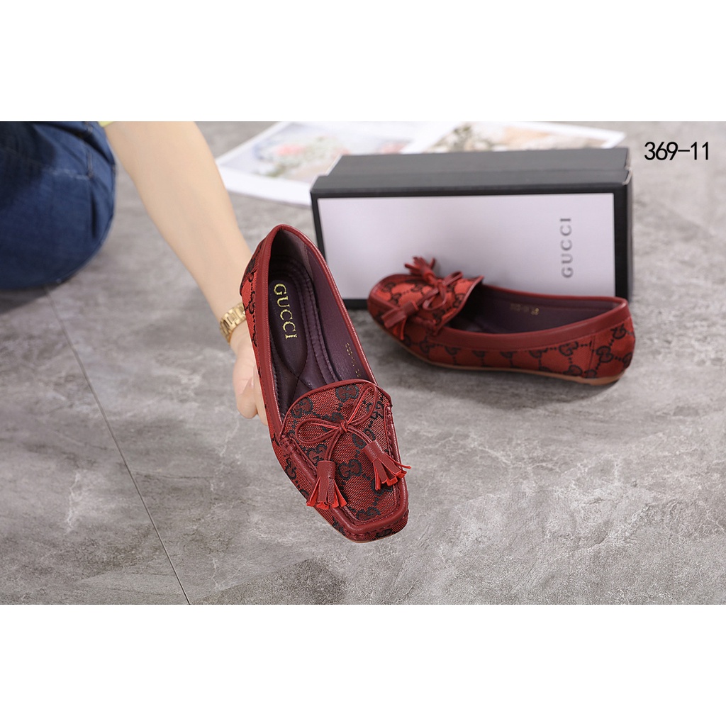 GC Slip-on GG Canvas Flat Shoes #369-11