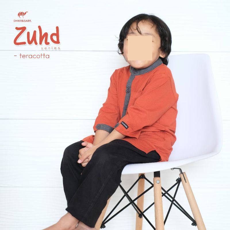 DHIKR▪Zuhd Koko Anak Lengan 3/4 Size Baby-12th