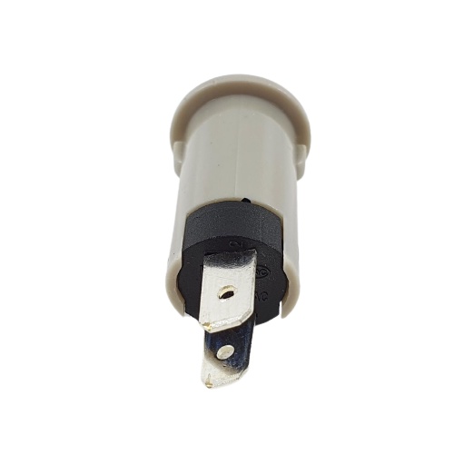 Saklar Push Off Switch Lampu Kulkas Tombol 2 pin Abu