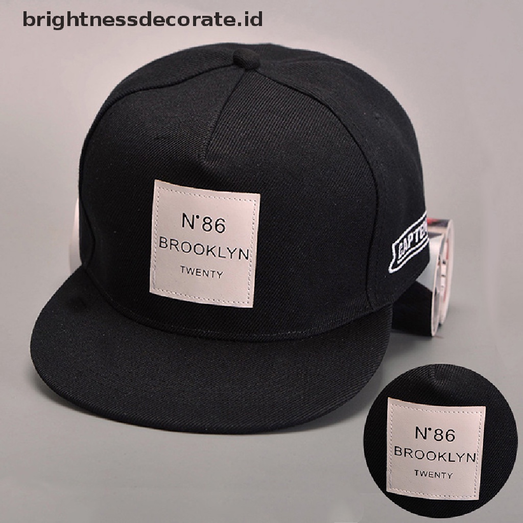 Topi Baseball Warna Solid Gaya Hip Hop