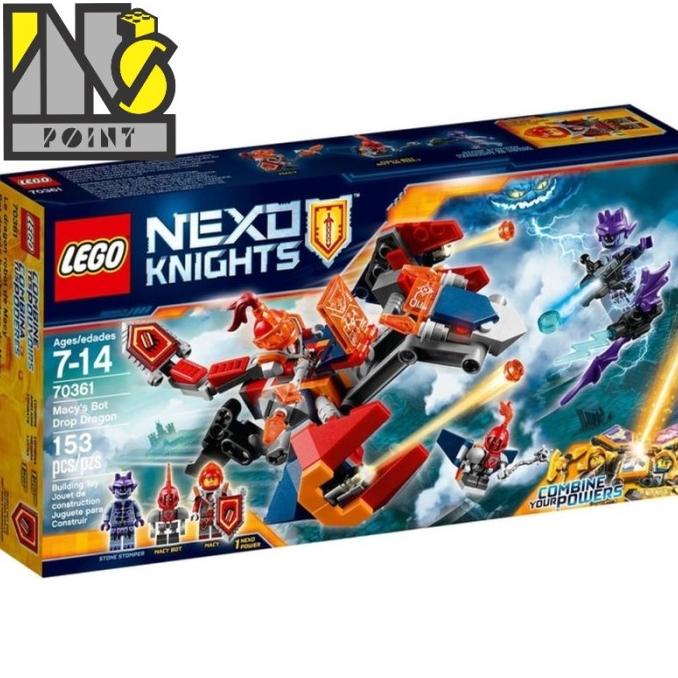 Lego 70361 - Nexo Knights - Macy'S Bot Drop Dragon