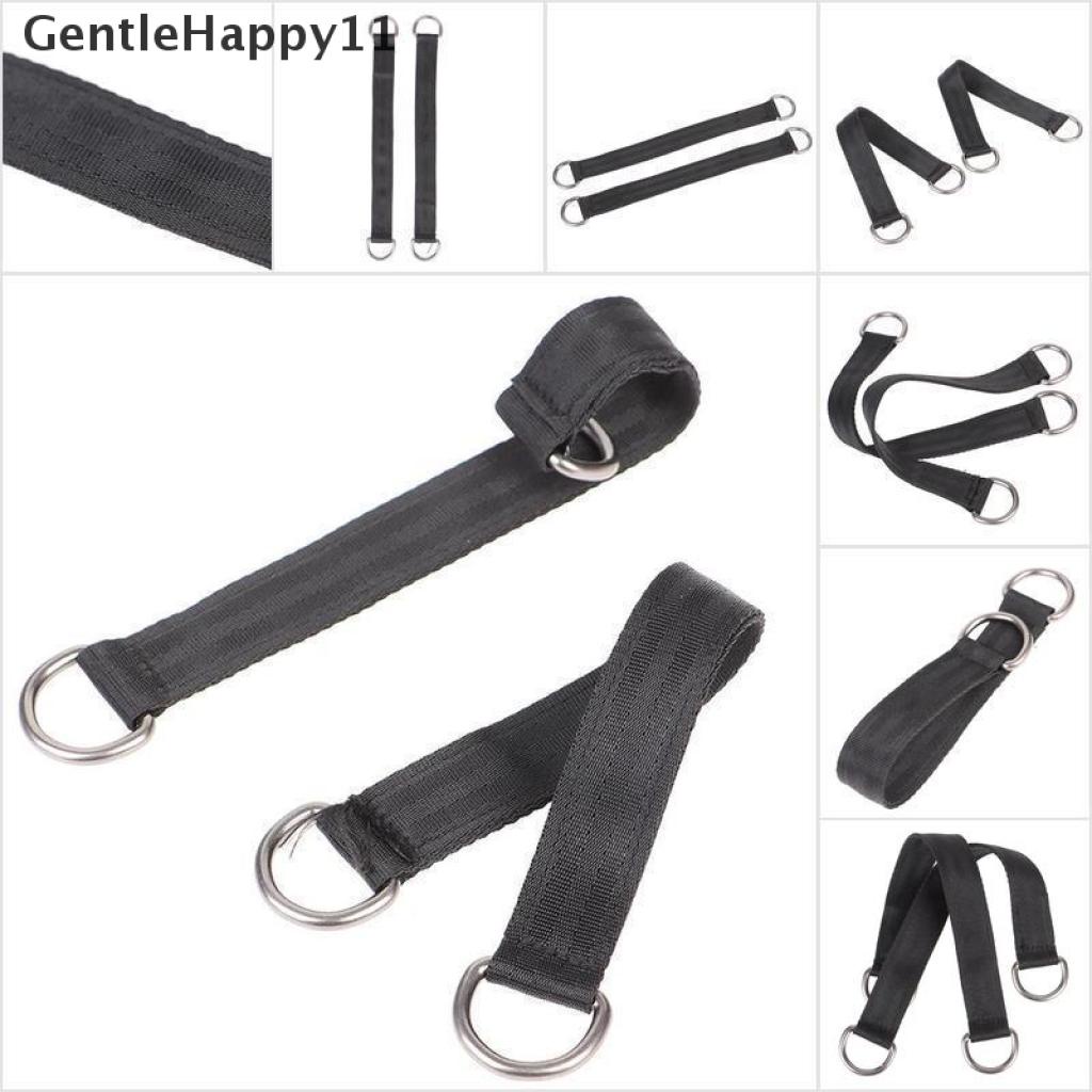 Gentlehappy 2Pcs Strap Gantung Pohon Ukuran 25cm Untuk Fitness