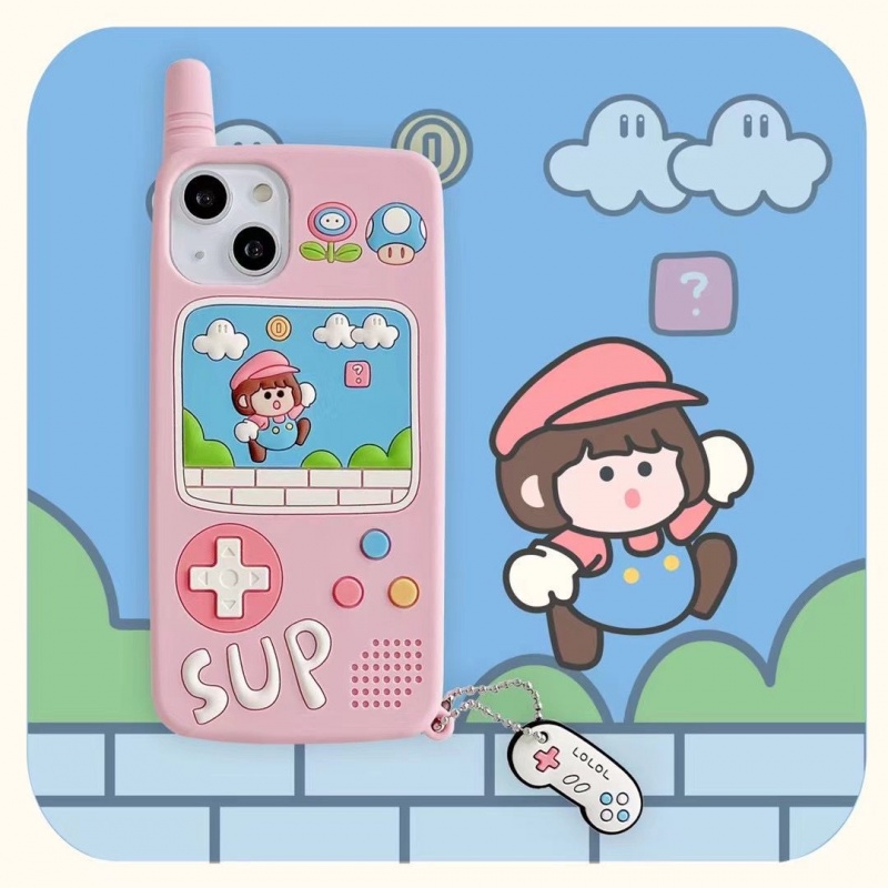 Soft case Silikon TPU Motif Kartun game console Untuk iphone 13 12 11 Pro Max XS XR 8plus iphone 12pro12pro Max 7 8 Plus X XS XR XSMAX