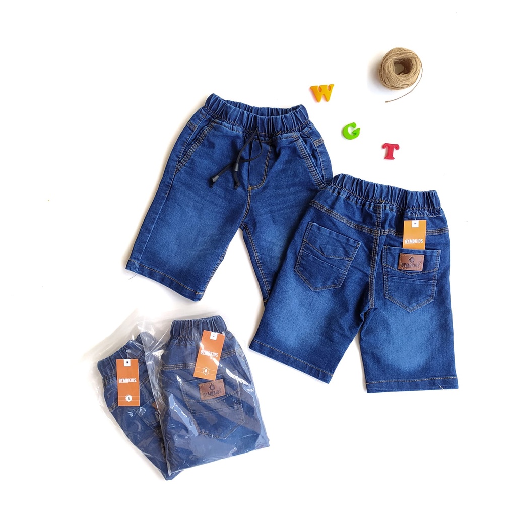 Celana Pendek Jeans Anak NEO by Gymbkids 3-9Tahun