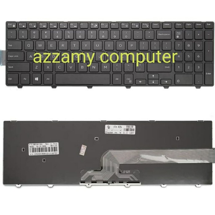 KEYBOARD DELL INSPIRON 15-3000 SERIES 3541 3542