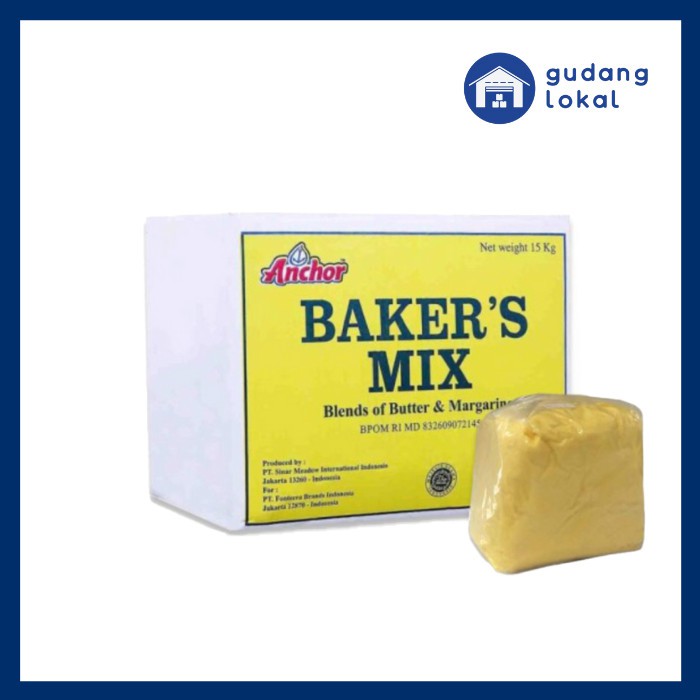 

Anchor Baker'S Mix Mentega Butter 250Gr