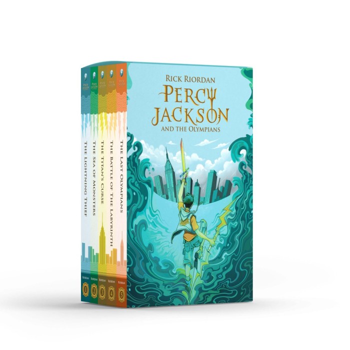 

HOT SALE!!! BOXSET PERCY JACKSON AND THE OLYMPIANS (REPUBLISH) TERLARIS