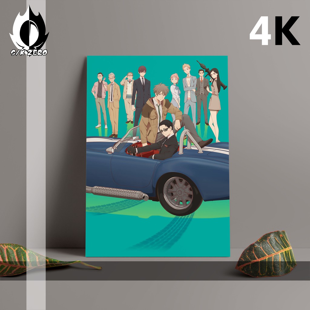 Poster size A3 Anime Paling Lengkap - Fugou Keiji Unlimited Balance (4K)