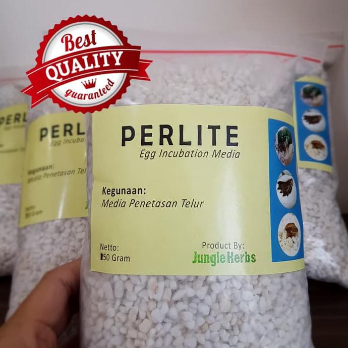 Perlite untuk media tanaman dan penetasan telur reptil