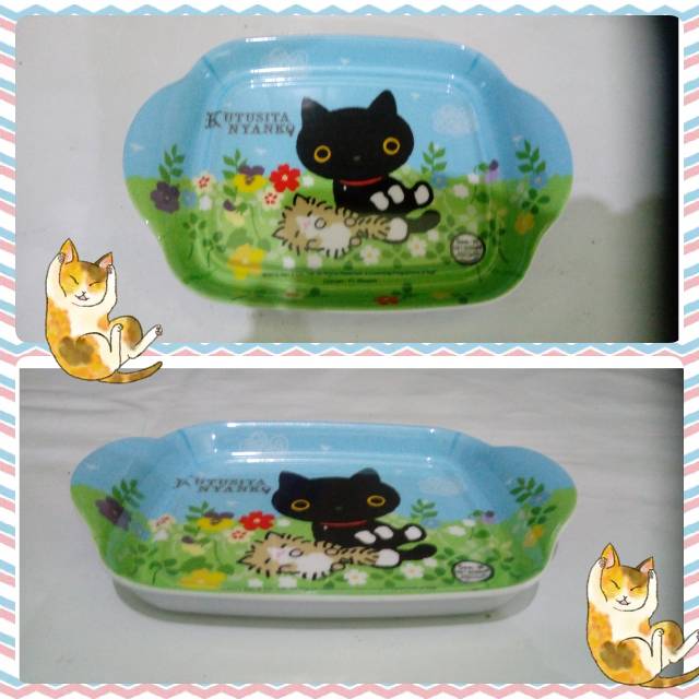 Tray/Baki/Nampan Mini Melamine Kutusita Nyangko