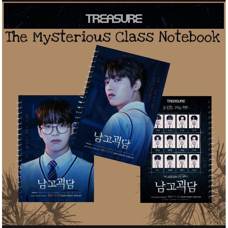 

Notebook Treasure The Mysterious Class Web Drama KPOP NOTEBOOK SPIRAL CUSTOM