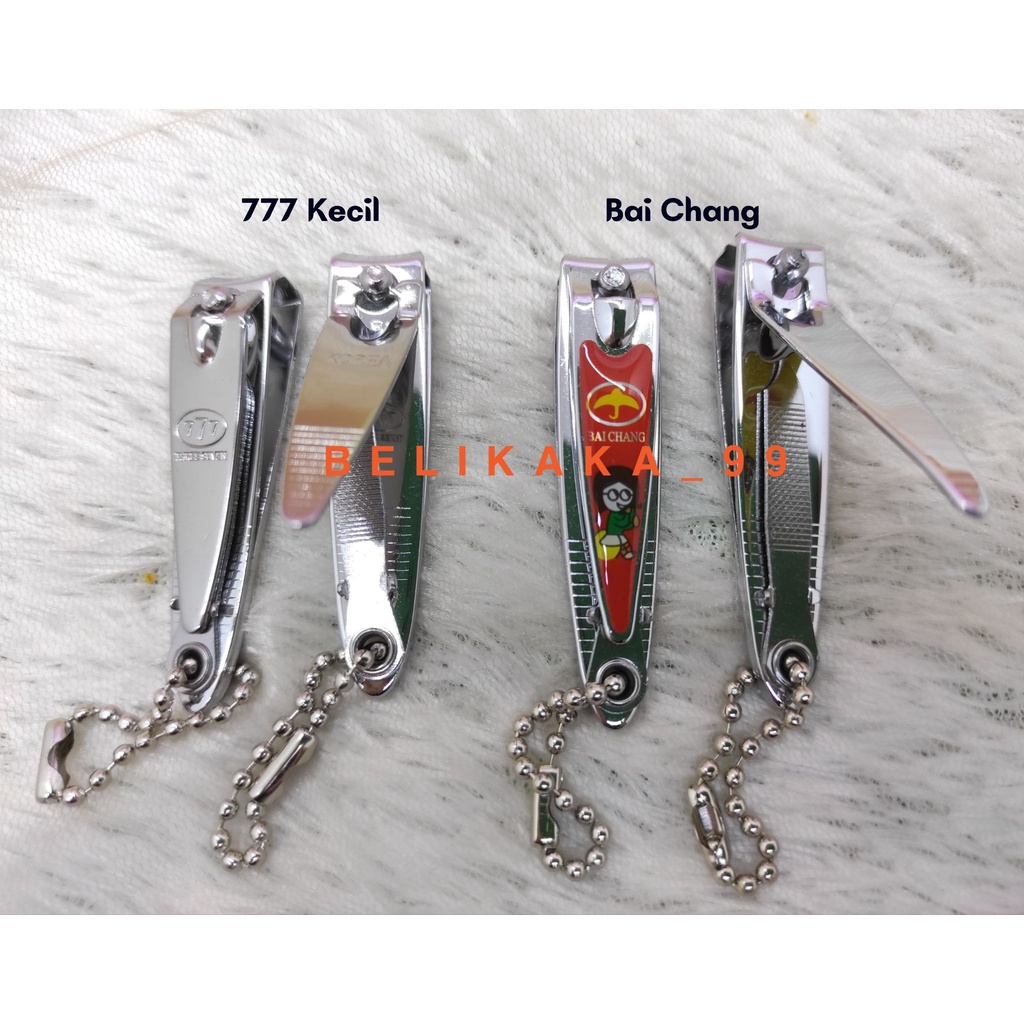 GUNTING KUKU 777 KECIL TANGGUNG BESAR / BAI CHANG KECIL / RIGE BATIK BESAR / GUNTING KUKU BAI CHANG / GUNTING KUKU DAYI / GUNTING KUKU MIRING / GUNTING KUKU KOREA