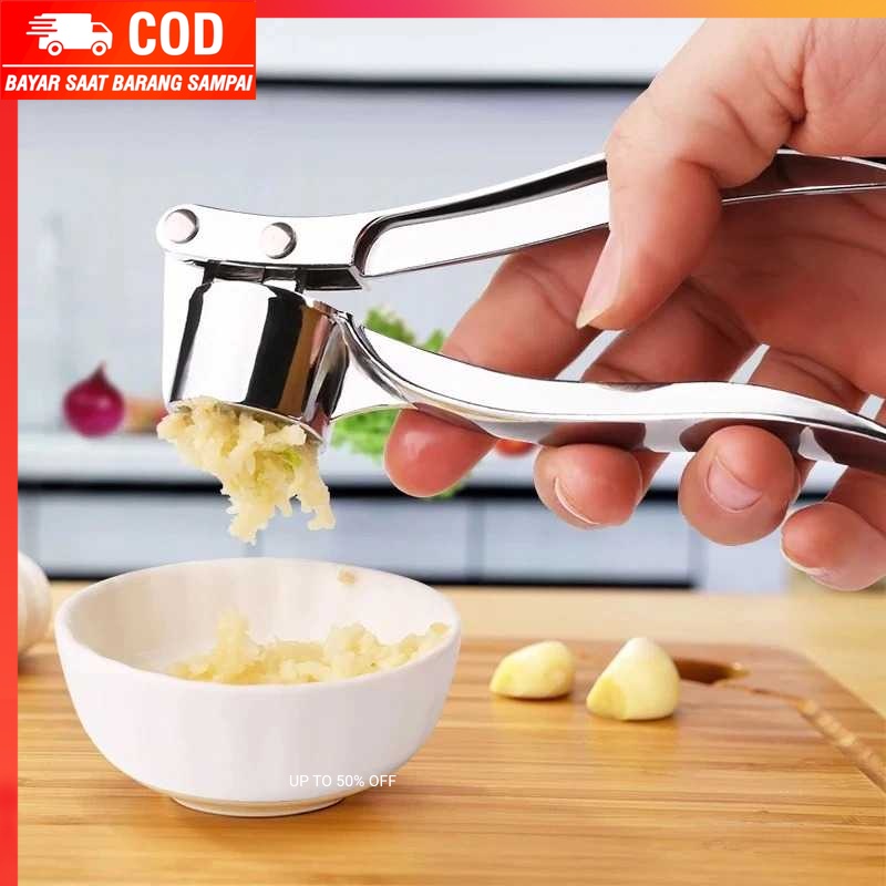 (100% BARANG ORI) ISHOWTIENDA Penghancur Bawang Garlic Walnut Presser Crusher Squeezer