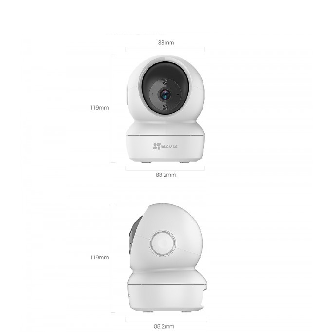 EZVIZ C6N 3MP 2K FREE MICRO SD 64GB CCTV SMART IP GARANSI RESMI INDO