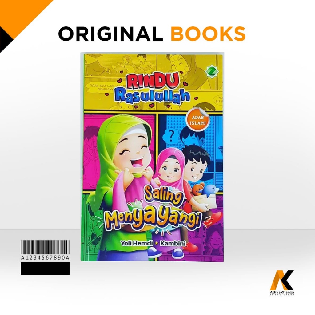 Komik Anak Remaja - Rindu Rasulullah : Saling Menyayangi (Komik Anak Islami)