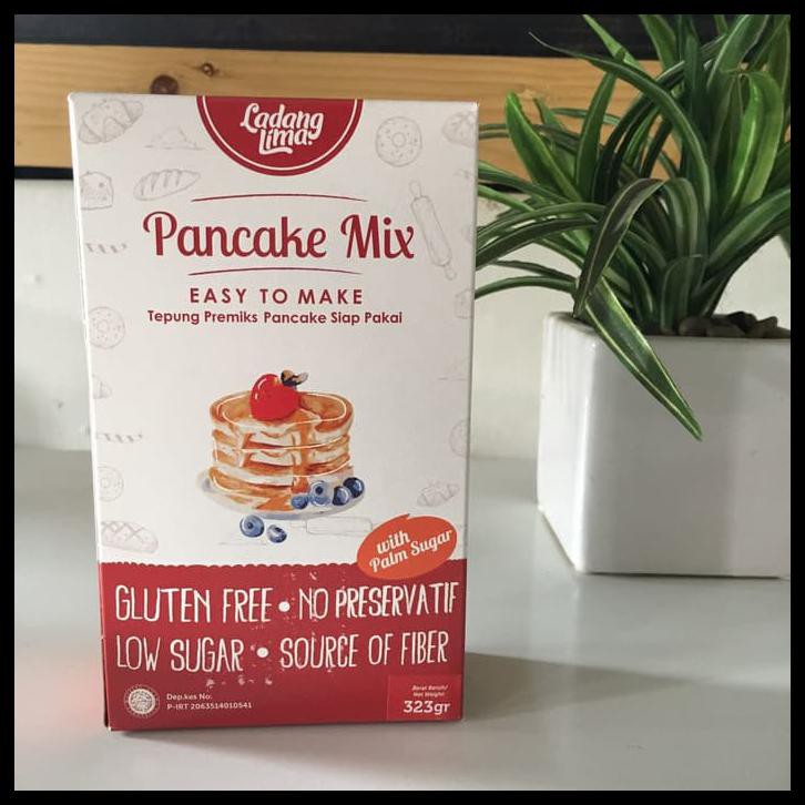 

5Jyh Tepung Premiks Pancake / Pancake Mix Ladang Lima 323Gr Ekfs