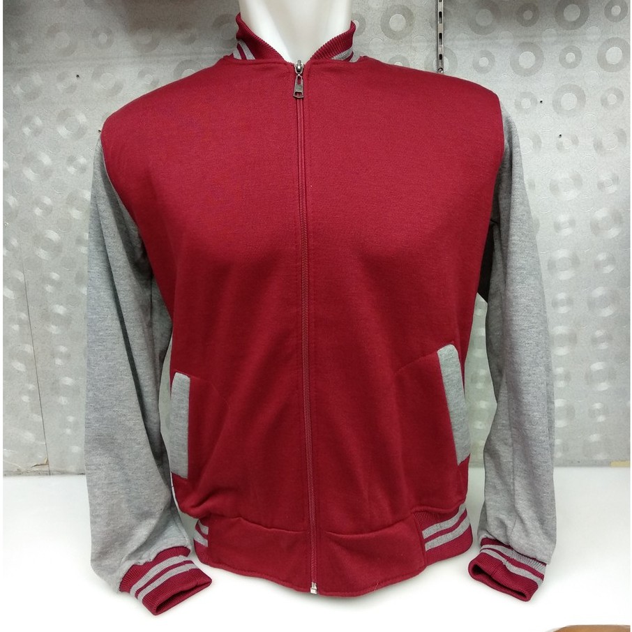 JAKET VARSITY BASEBALL ZIPPER REGLAN