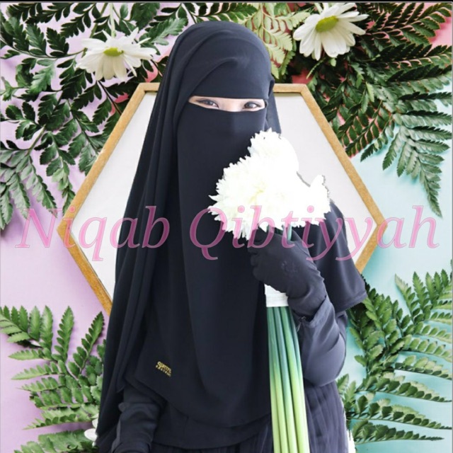 Niqab Qibtiyyah Basic, Qibtiyyah Exclusive Original Malaysia