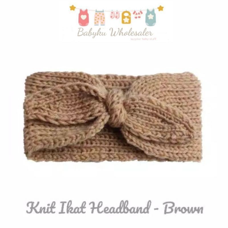 Bandana rajut bayi pita / Baby headband knit