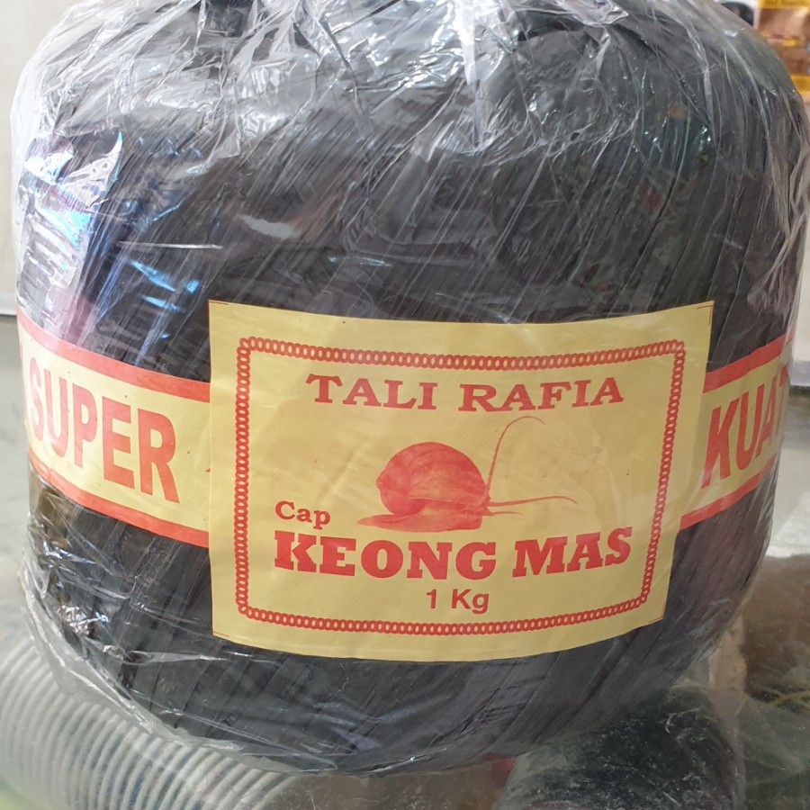 TALI RAFIA SUPER CAP KEONG MAS 1KG