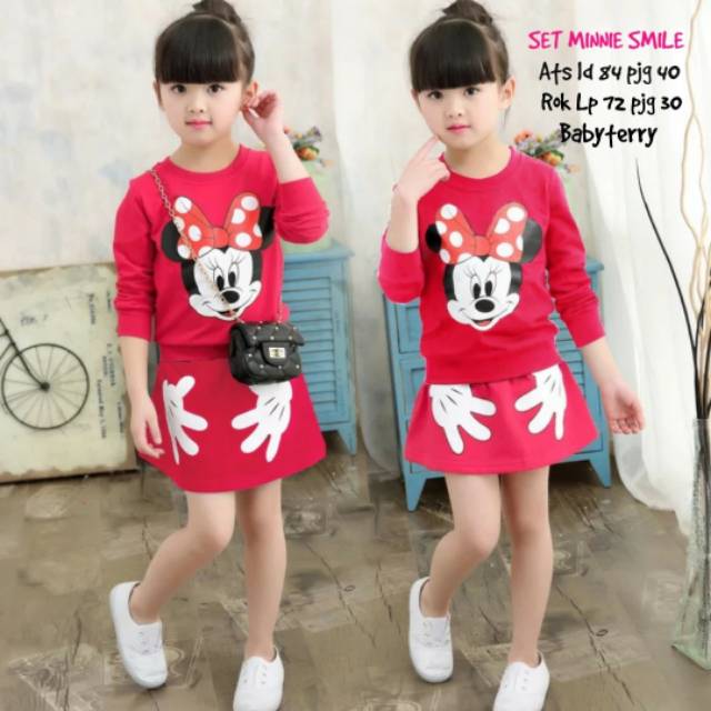 

SET MINNIE SMILE TERBARU TERMURAH