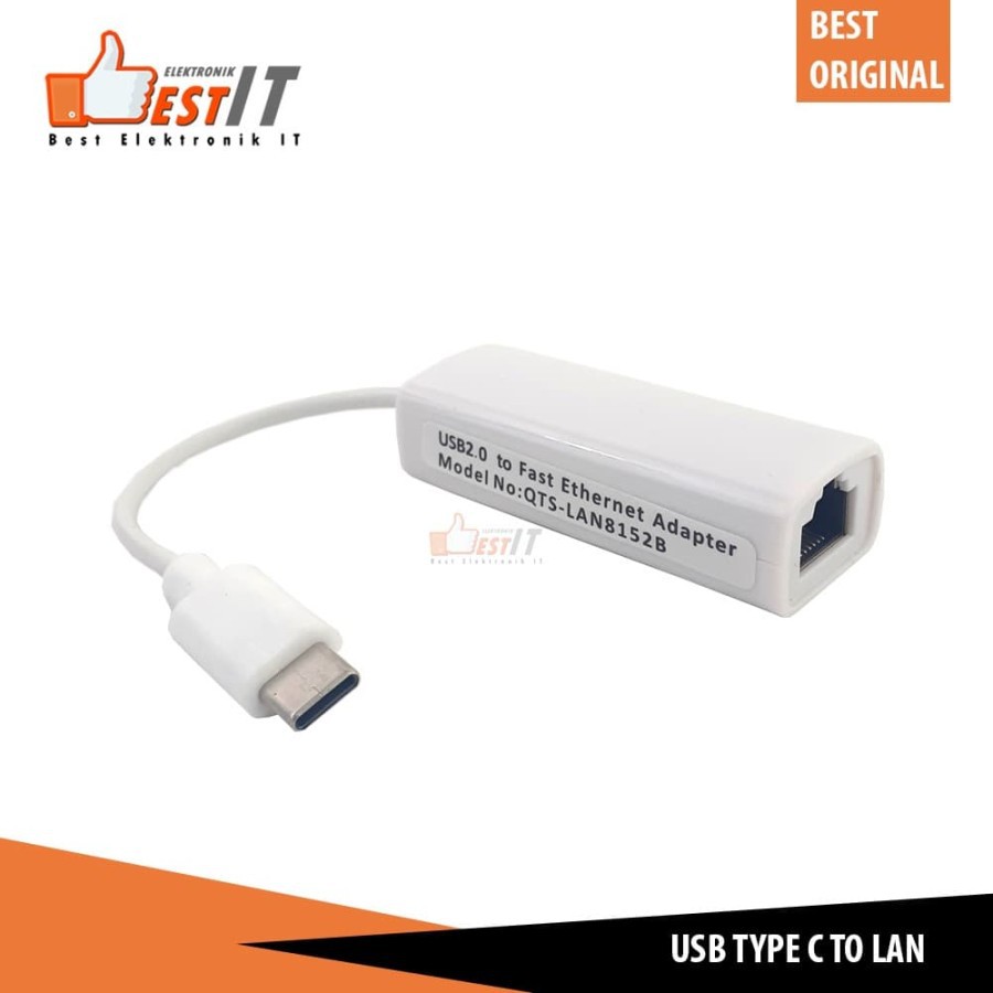 kabel converter usb type c to lan ethernet RJ45