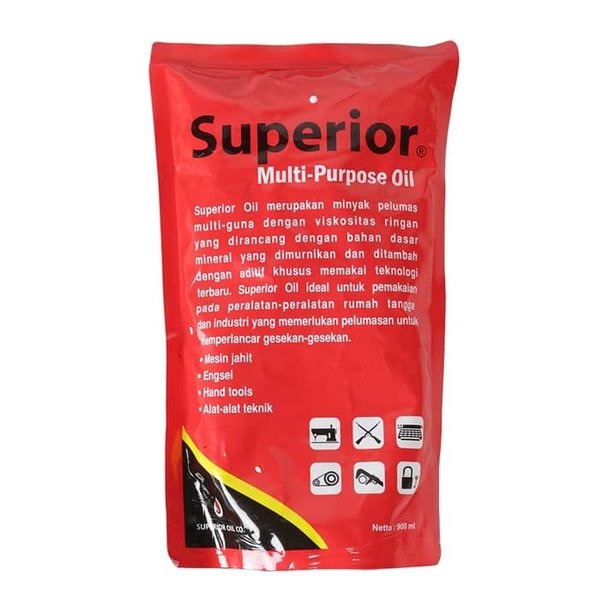 Minyak Pelumas Mesin Jahit / Obras Superior 900 ML Refill