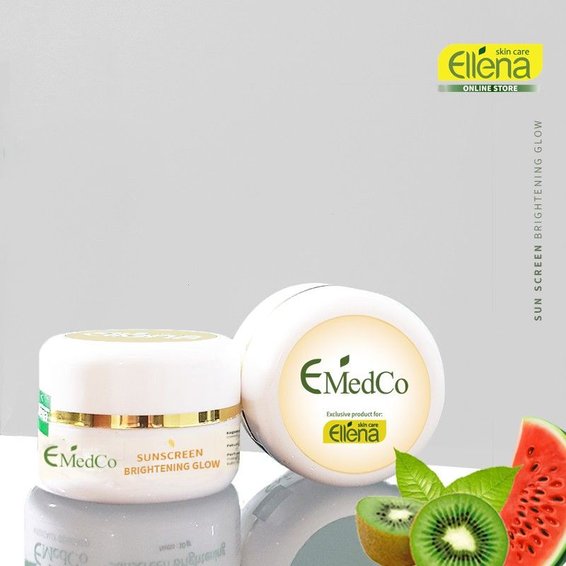 Sunscreen brightening glow ellena skincare