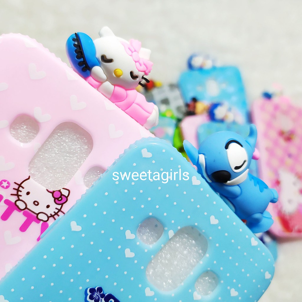 Silicon Case Glossy + Boneka 3D - Samsung Galaxy J7 Duos  - Sweetacase.id / Motif Kartun - Bisa Bayar Ditempat / COD / Casing Terbaru / Karakter Lucu / Casing Kartun / Kartun / Case murah / diskon / Import/ J7 Duo