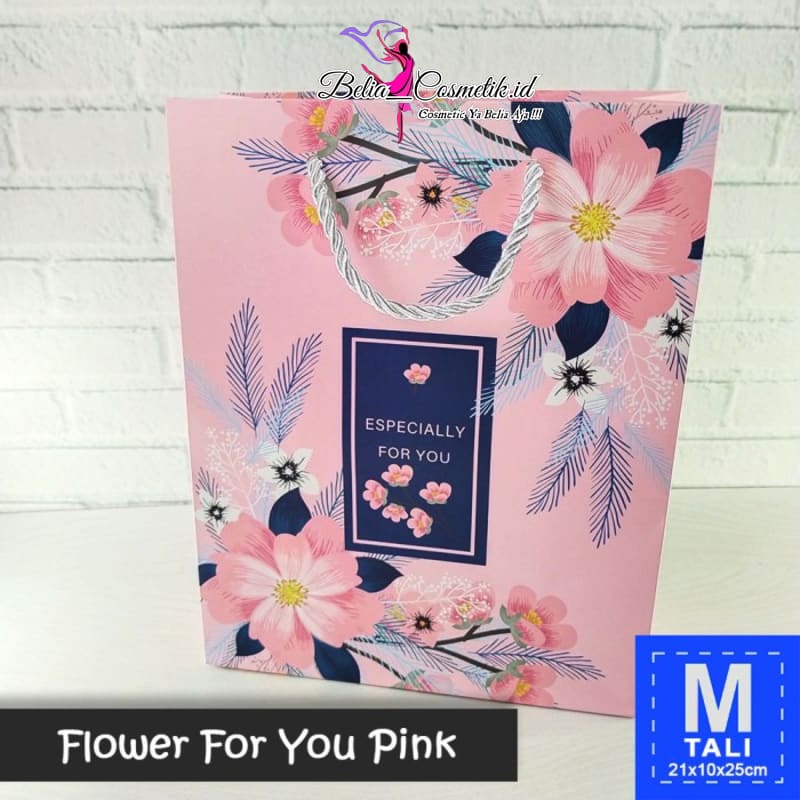 

Paper Bag Tali Motif / Tas Kado Ultah - M TALI FLOWER FOR YOU & MIX
