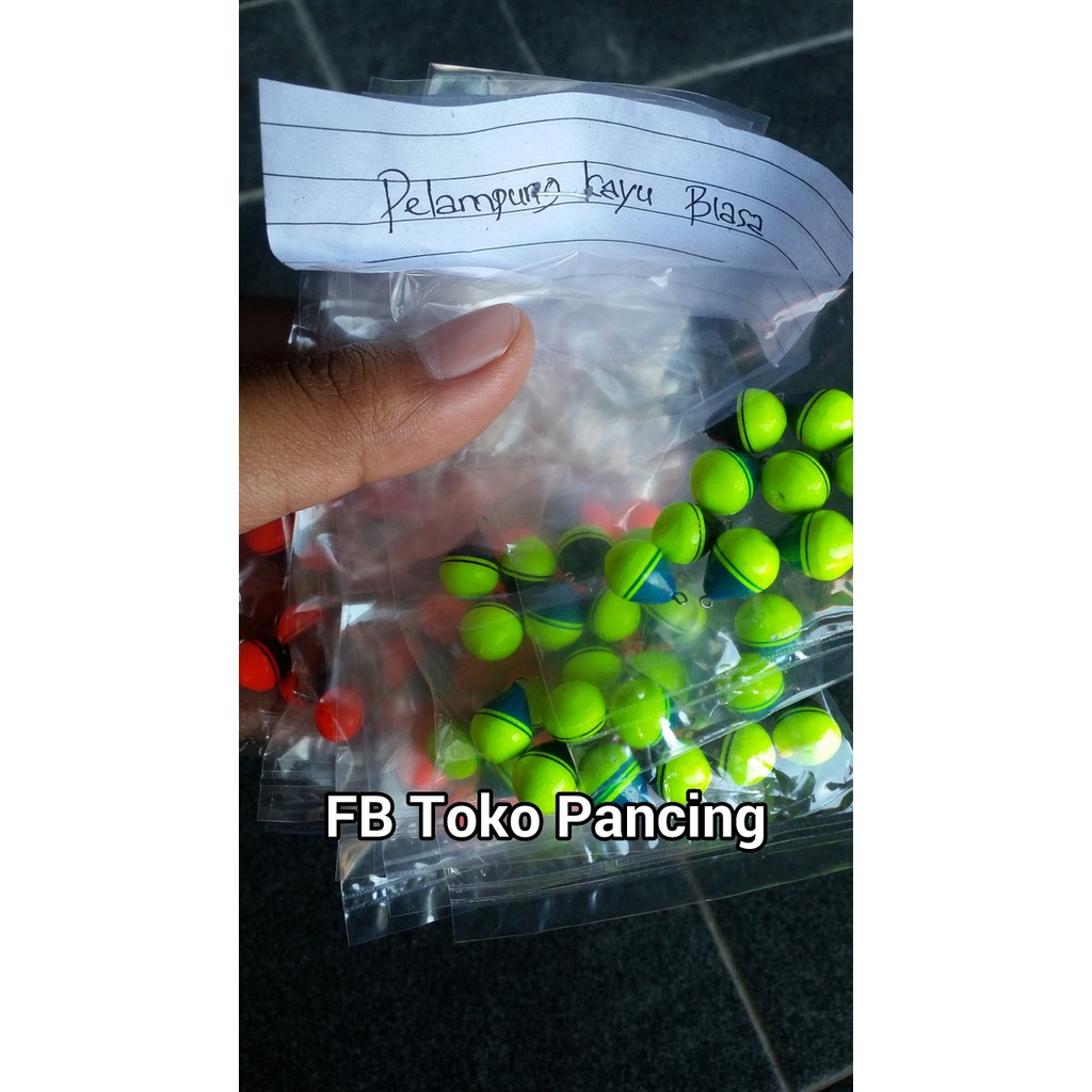 Grosir Pelampung Kayu Biasa / Pelampung Kayu Pancing / Kumbul Pancing