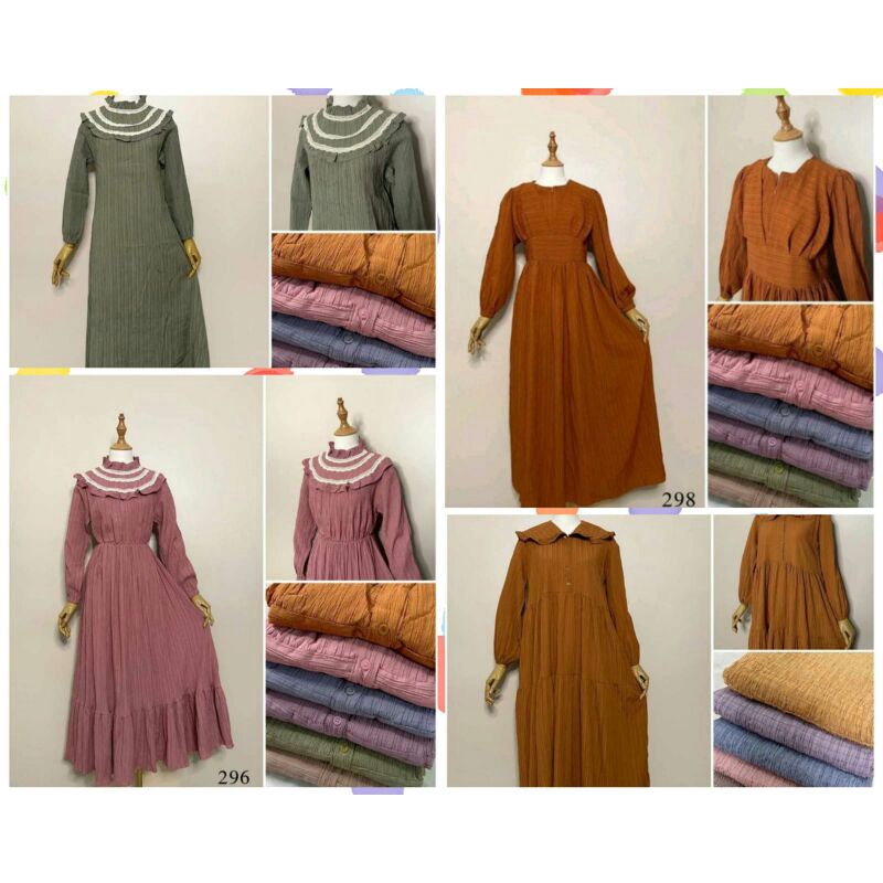 MIDI MAXI JADORE J'ADORE Serat Kayu | Lesti Kimono | Dada Renda Cleopatra