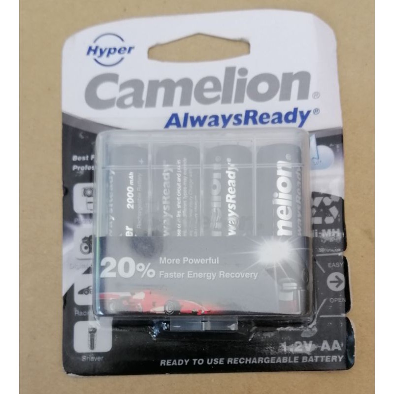 Baterai Rechargeable AA Camelion 2000 Mah isi 4pcs