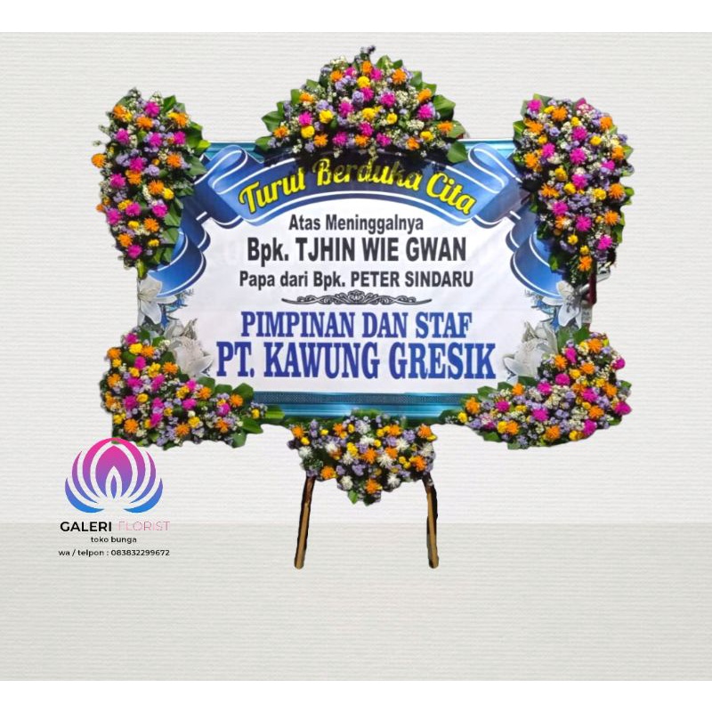 bunga papan surabaya/karangan bunga
