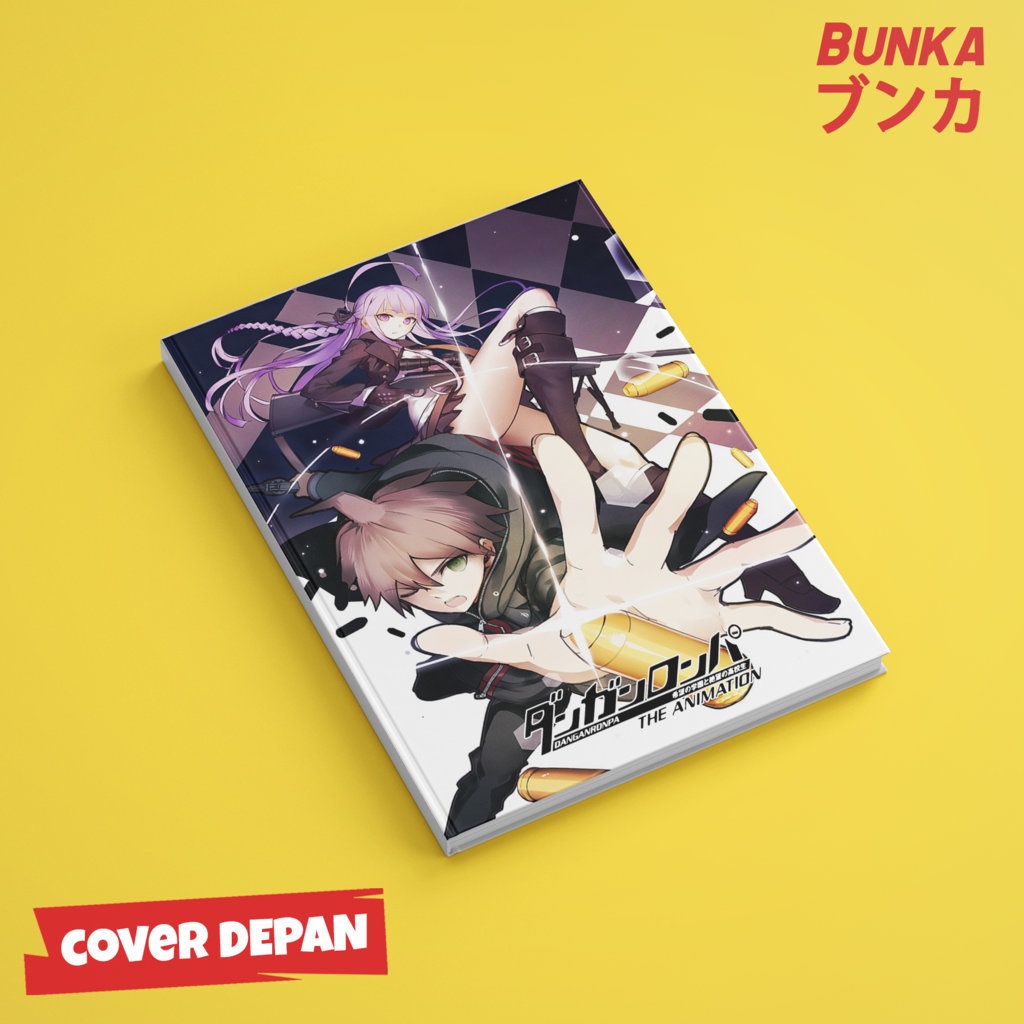 

Notebook Anime Danganronpa C Hardcover A5 Buku Tulis Catatan Notes Agenda Planner Jurnal