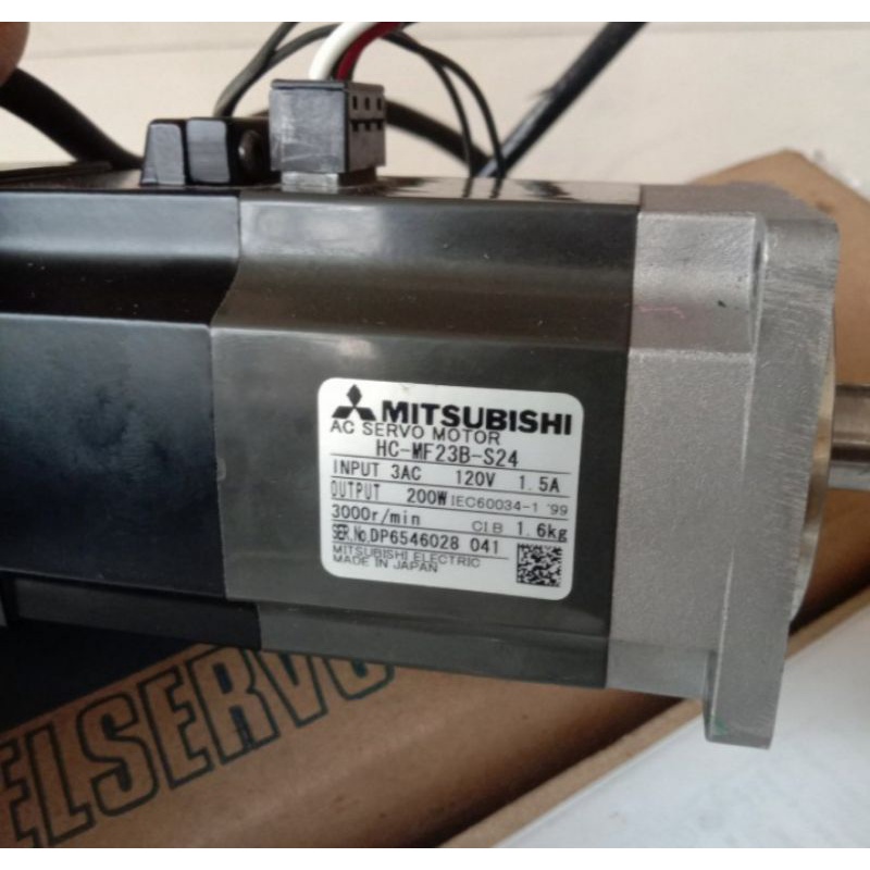 Ac Servo Motor Mitsubishi 120V ~ 200W HC-MF23B-S24