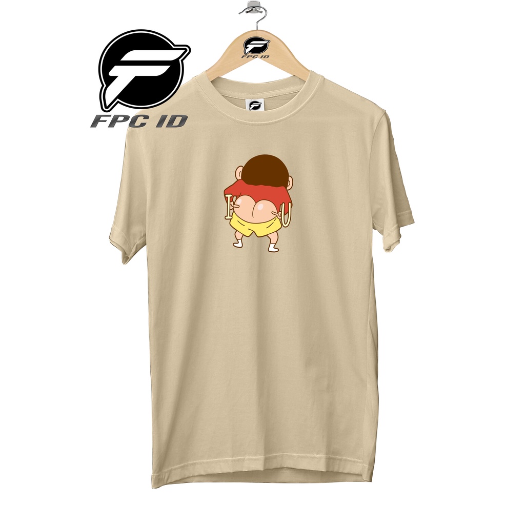 Kaos Anime Crayon Shincan Love Cotton Combed 30s Baju Atasan Pria T Shirt Wanita Jumbo Pilihan Favorit Fpc Id