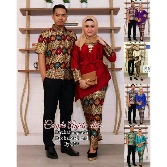 Beautiful Baju Batik Couple Tunangan | This Little Piggy's