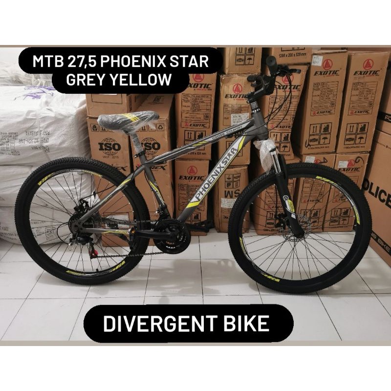 Sepeda MTB 27,5 Phoenix Star 21 Speed Cakram Mekanik Murah / Sepeda Gunung 27,5 PhoenixStar 21 Speed-2