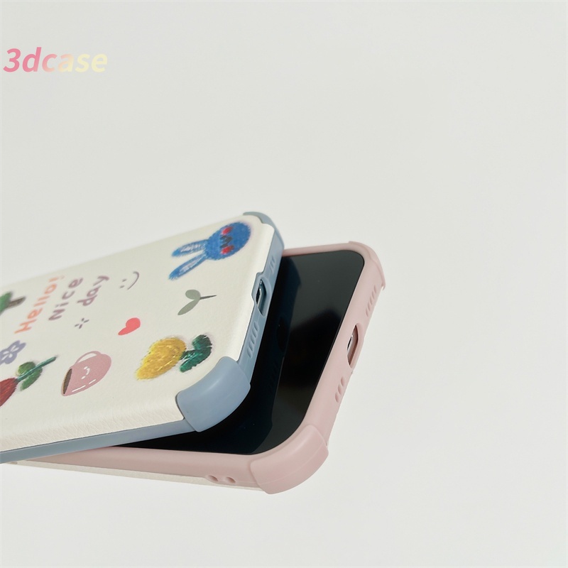 Soft Case Bahan Leather Desain Kartun Untuk OPPO A54 A15 A93 A94 A53 2020 A7 A3S A5 2020 A5S A12 A92 A31 A9 2020 Reno 4 Lite Reno 4 F Reno 5 Lite 5F Find X3Lite A15S F17 F19 PRO A33 2020 A11K A12S A11 A1K A52 A7 Reno 2F 3 2Z A91 A32 A12E A72 A53S A35 A8