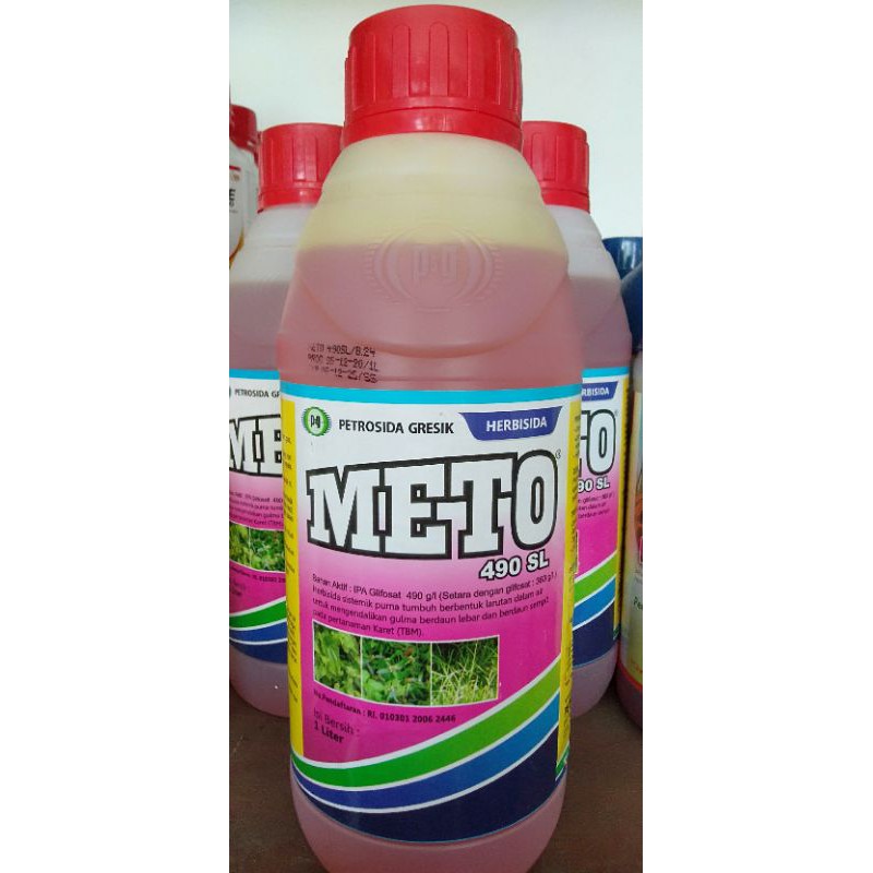 Herbisida Meto 490 SL Kemasan 1 Liter