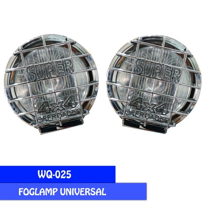 Foglamp Wq025 Kuning Universal / Lampu Kabut Mobil / Sorot Offroad 4X4 Terbaru