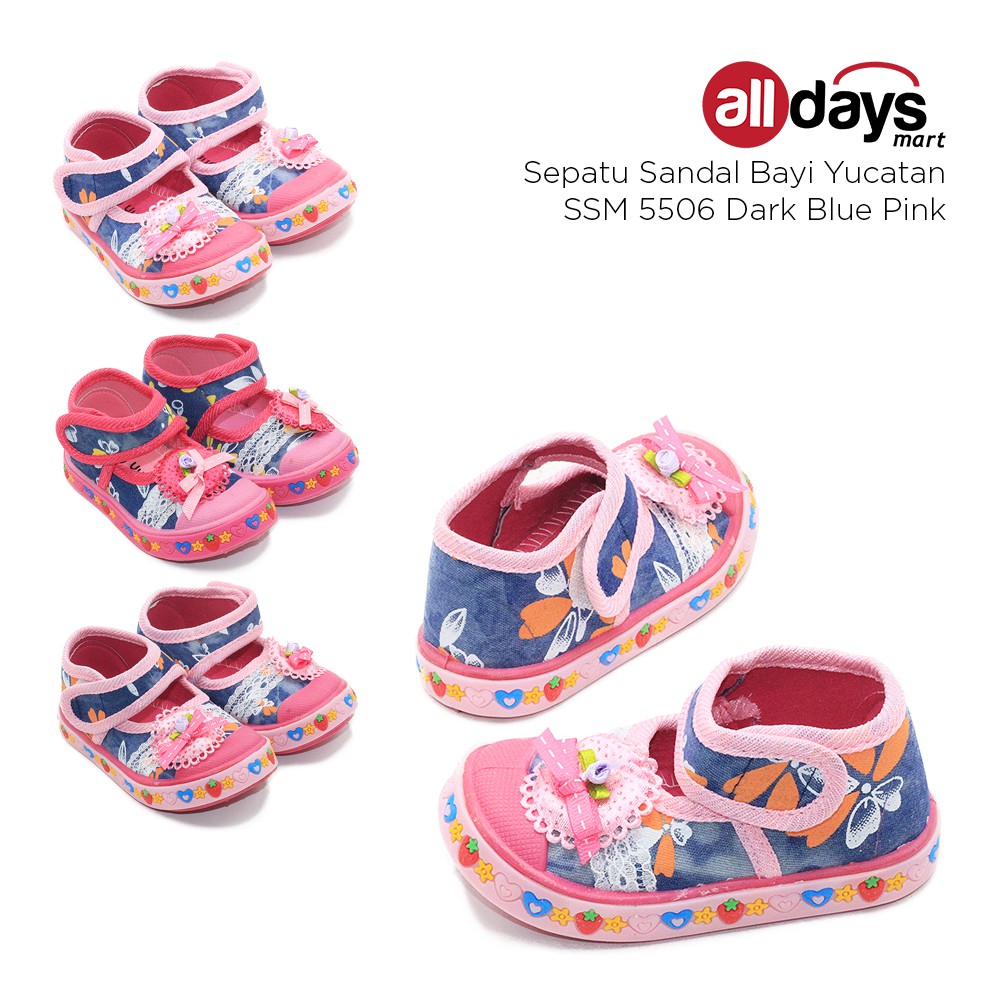 Alldaysmart Yucatan Sepatu Sneakers Baby SSM 5506 Size 18-22