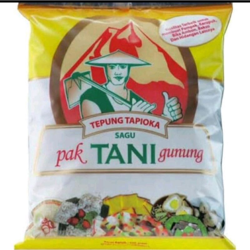 

tapioka tepung tapioka cap pak tani 500gr sagu tani