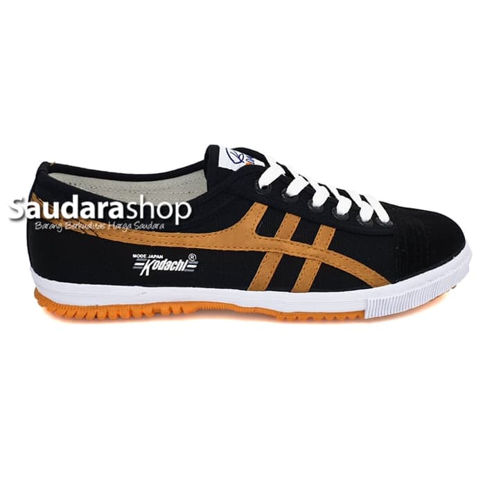 Sepatu Kodachi 8172 Hitam lis Coklat / Sepatu Kodachi 8172 / Kodachi - 38