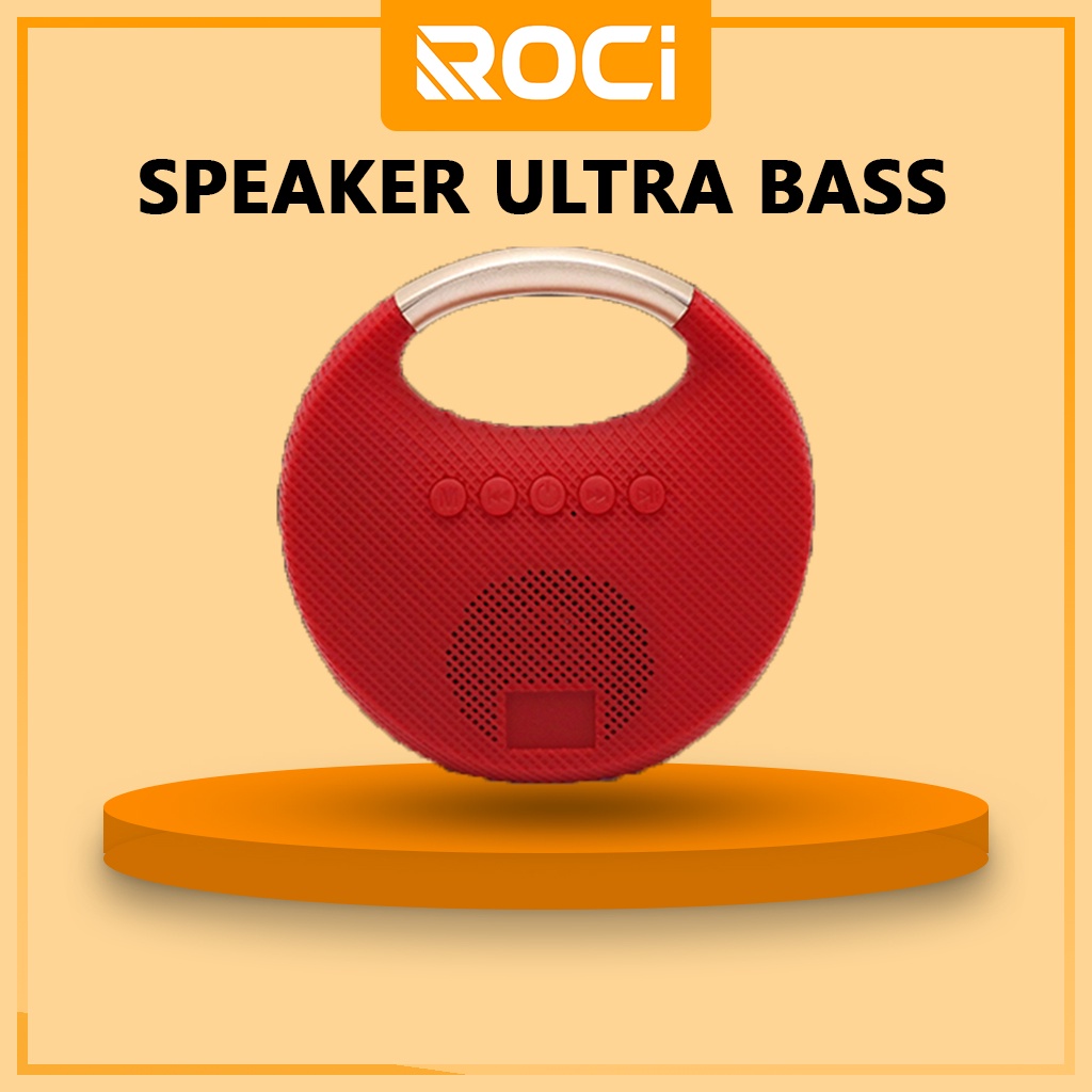 ROCi Speaker Bluetooth Ultra Bass Portable Stereo Original - Speaker Bluetooth - Speaker hp - Speake