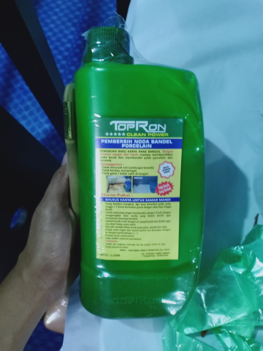 Toppron Pembersih Porcelain Kemasan Baru