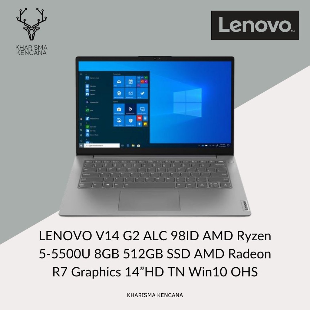 Jual Lenovo V G Alc Id Amd Ryzen U Gb Ssd Amd R Hd