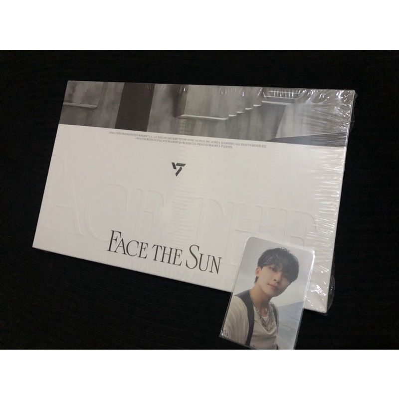 album face the sun fts control seventeen svt bene pc jeonghan shopee fansign